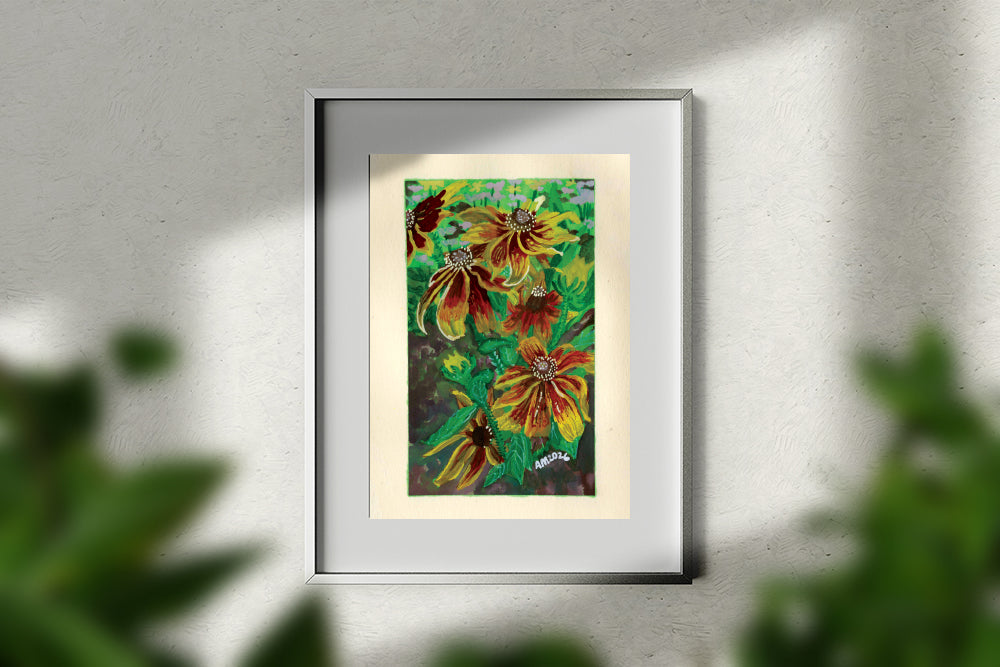 Black-Eyed Susan, an Original Art Print